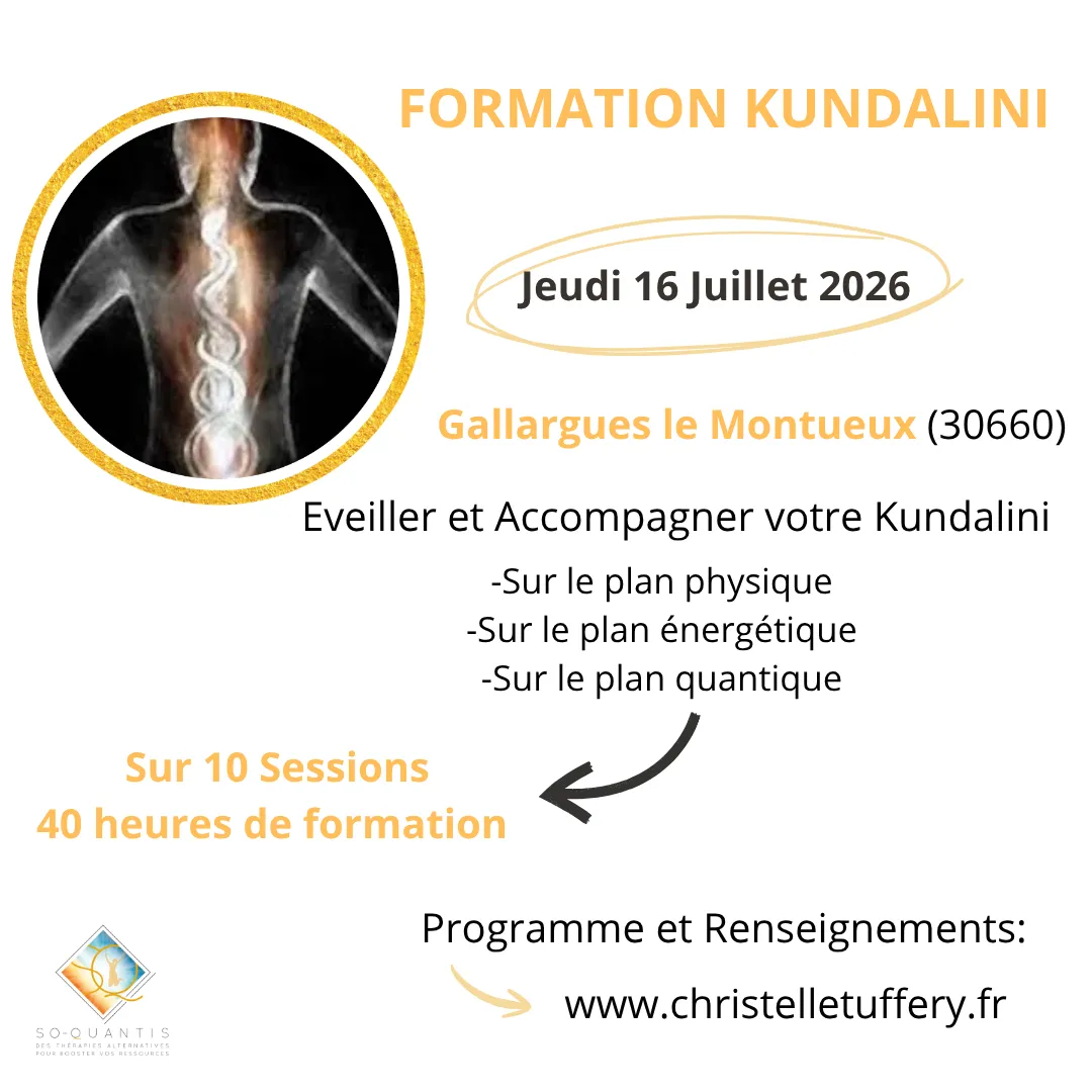 Affiche de la formation Kundalini du jeudi 16 juillet 2026 à Gallargues-le-Montueux (1/1)
