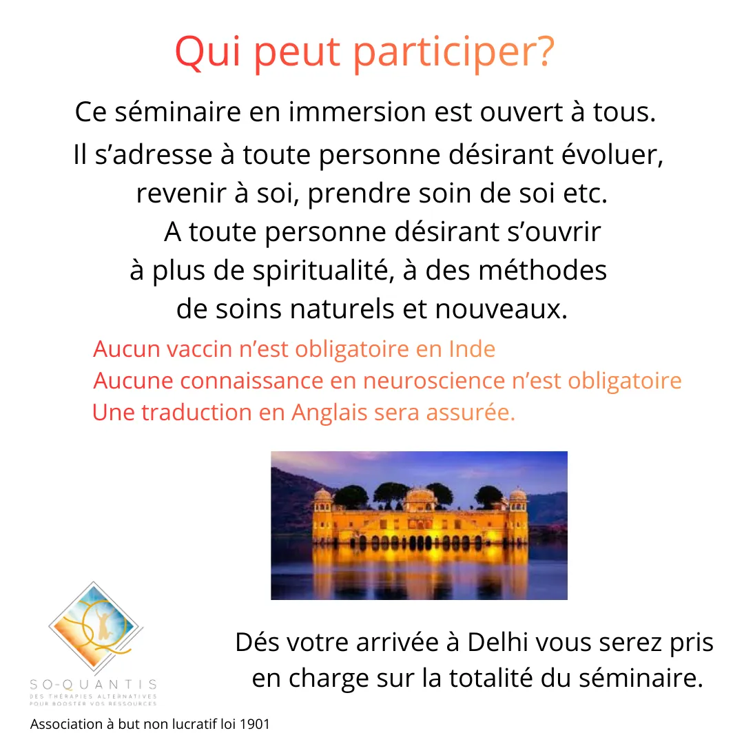 Programme du séminaire Inde de janvier 2027 (11/12)