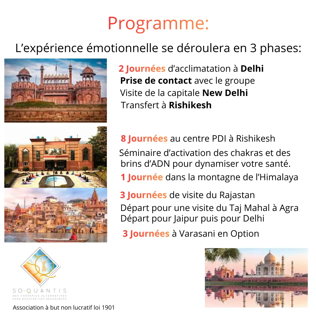 Programme du séminaire Inde de janvier 2027 (12/12)
